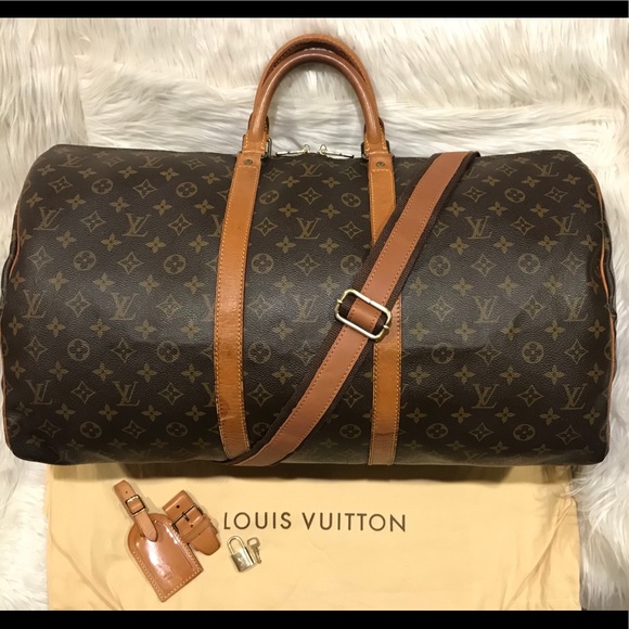 Louis Vuitton Handbags - Authentic Louis Vuitton Keepall 55 Travel Bag 8.7B